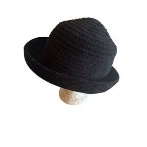 Vintage Setmar New York 15th Anniversary Black Acrylic & Polyester Unisex Hat